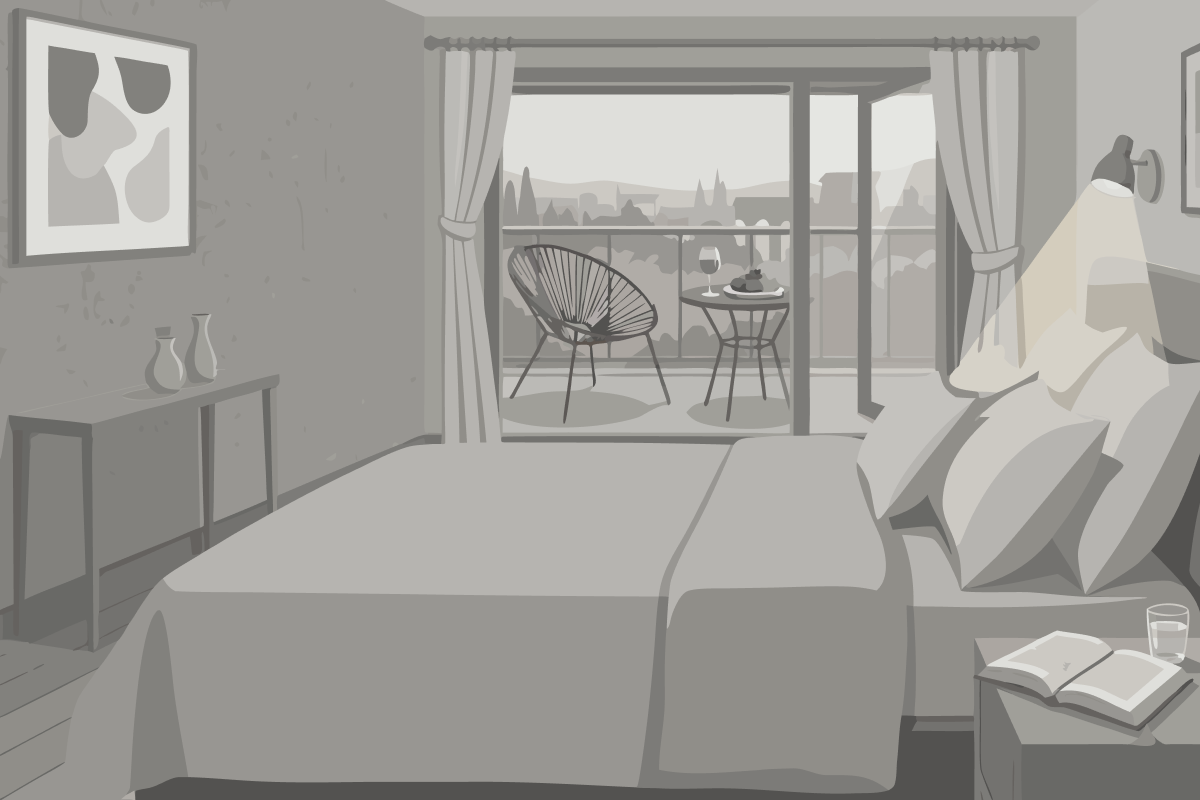 Chambre Lit Queen-Size Premium avec 2 Lits Queen-Size